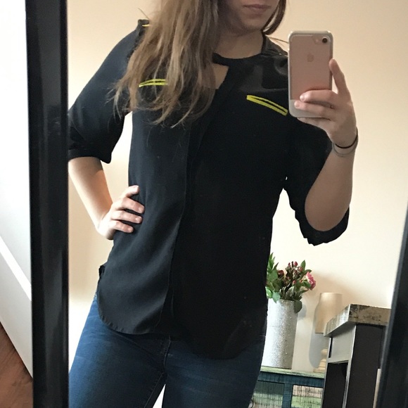 French Connection Shirt - Size 4 - Picture 5 of 5